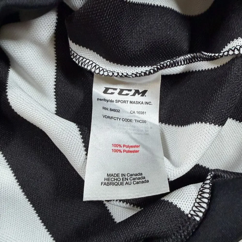 NHL CCM NBCSN Linesman Referee Hockey Jersey Size Adult Large